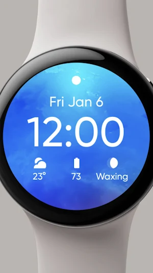 24 Hour Sky Watch Face Screenshot 3