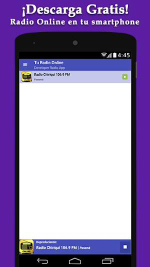 Radio Chiriqui 106.9 FM - Radio Online Screenshot 1