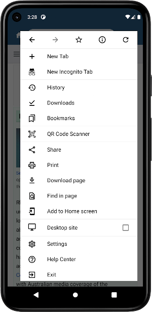 Hirehike Web Browser Screenshot 2
