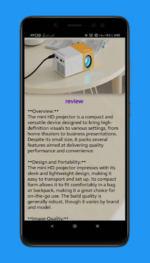 mini hd projector guide Screenshot 3
