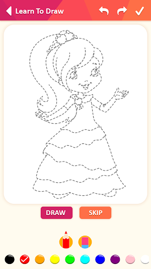 How To Draw Princess - Princess Coloring Screenshot 3