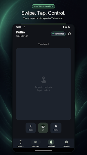 Pultio: Android TV Remote Screenshot 1