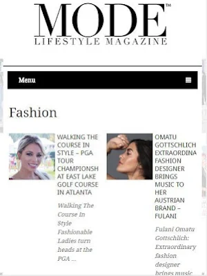 Mode Lifestyle Magazine Screenshot 0