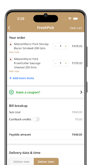 FreshPick Screenshot 3