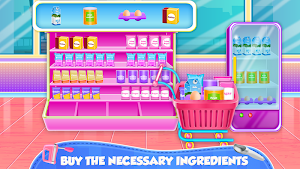Fruity Ice Cream Cake Cooking Screenshot 1