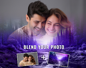 Photo Blender & Photo Mixer Screenshot 0