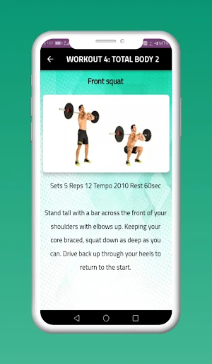 Lean Muscle Workout Screenshot 2