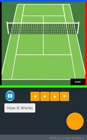 Tennis Game Screenshot 1