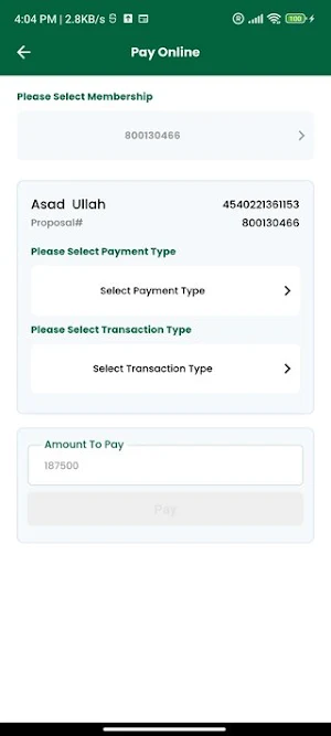 ALFamily Takaful Customer Care Screenshot 3