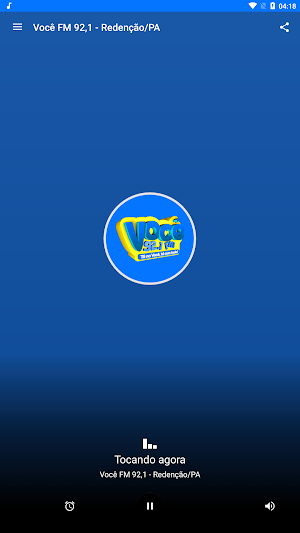 Rádio Você FM 92,1 - Redenção/PA Screenshot 0