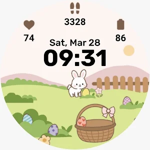 Easter Hunt Watch face Screenshot 1