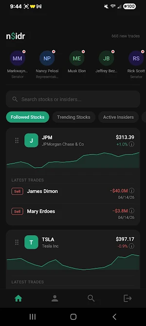 nsidr - Investor Tracker Screenshot 0