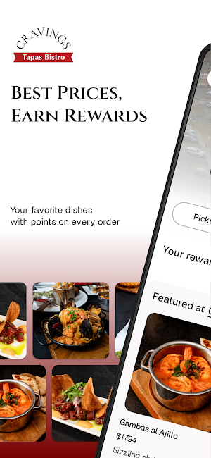 Cravings Tapas Bistro Screenshot 0