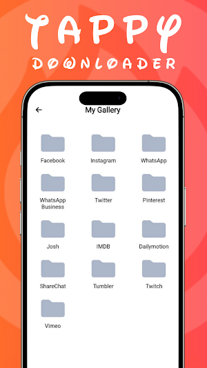 Tappy - All video downloader Screenshot 2