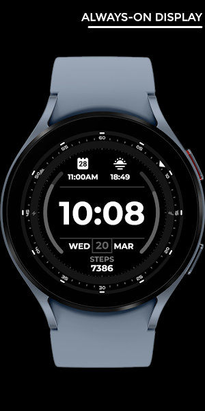 Nighty Digital 27 - watch face Screenshot 2