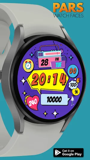 Pars Lollipop  Watch Face Screenshot 0
