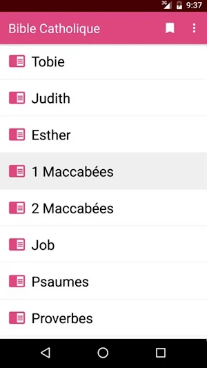 Télécharger Bible Catholique Screenshot 1