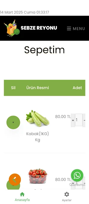 Sebze Reyonu Screenshot 2