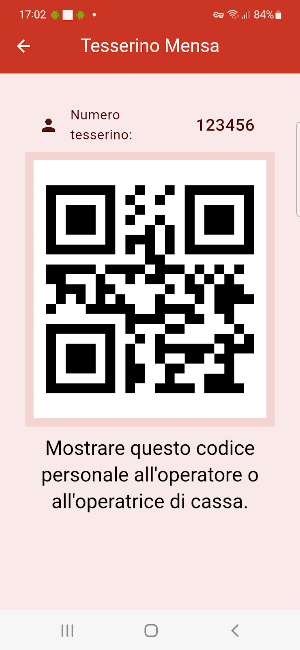 Campus Piemonte ID Meal Screenshot 3
