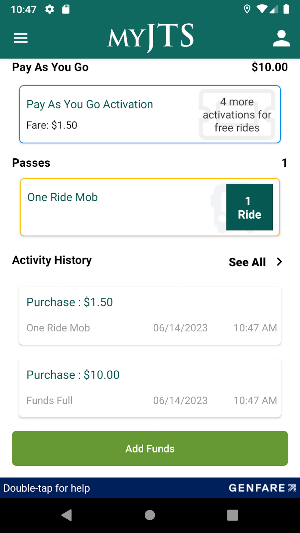 MyJTS Screenshot 3