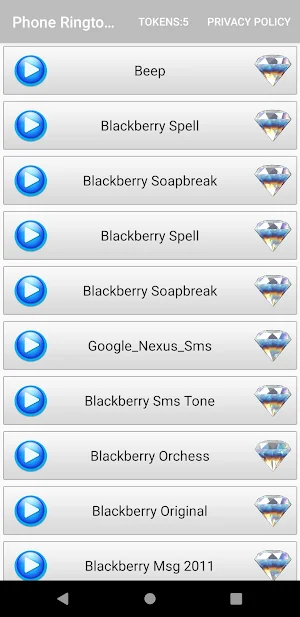 Phone Ringtones Screenshot 1