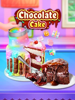 Chocolate Cake - Sweet Food Screenshot 2
