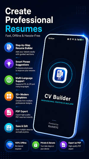Resume Builder Screenshot 0