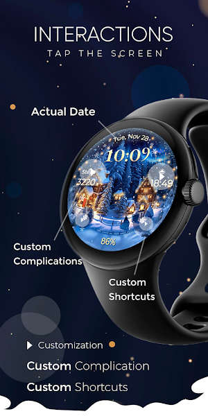 Animated North Pole Christmas Screenshot 3