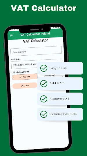 VAT Calculator Ireland 2026 Screenshot 0