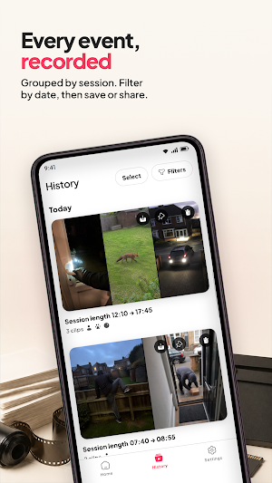 Intrude: Motion Detection Cam Screenshot 1