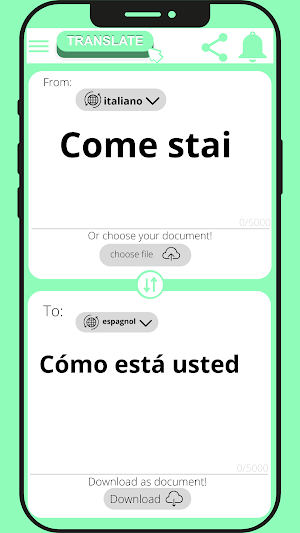 Spanish - Italian Translator Screenshot 2