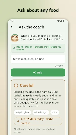 Keto Coach: Low-Carb Plan Screenshot 2