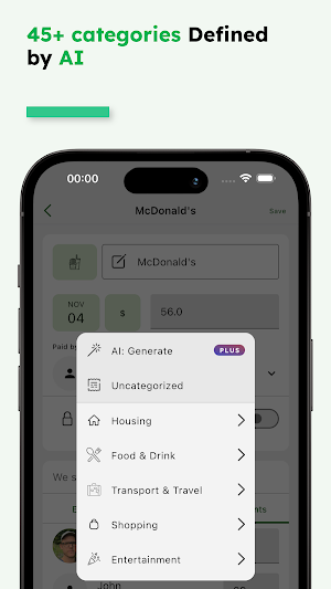 Wesplit: split bill, expenses Screenshot 0