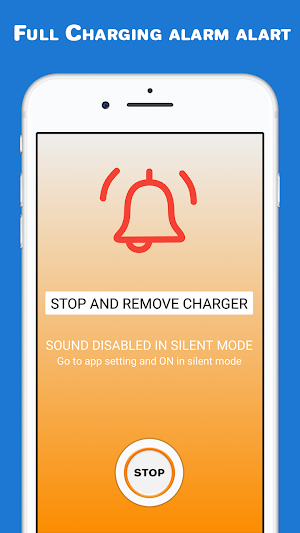 Full Charging alarm alert: Stop over charging Screenshot 0