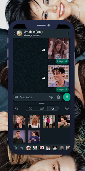 FRIENDS Animated WAStickers Screenshot 1