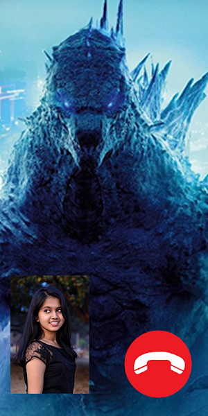 Godzilla Fake Video Call Screenshot 1