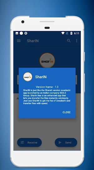 SharIN - File Sharing & Data T Screenshot 2