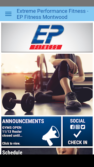 Extreme Performance Fitness Screenshot 1
