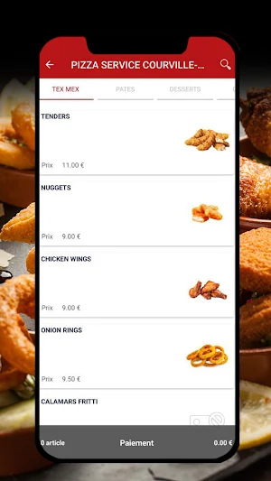 pizza service COURVILLE Screenshot 3