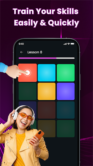 Beat Making Lessons - Drum Pad Screenshot 2