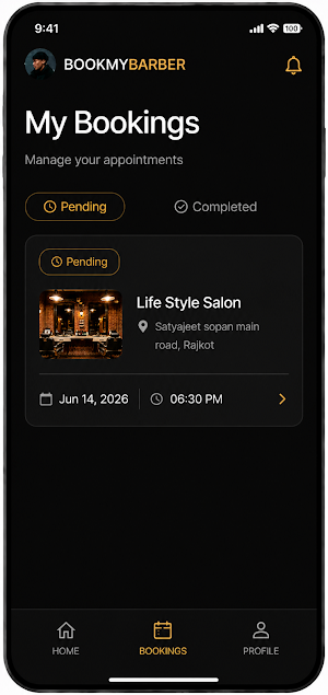BookMyBarber Screenshot 3