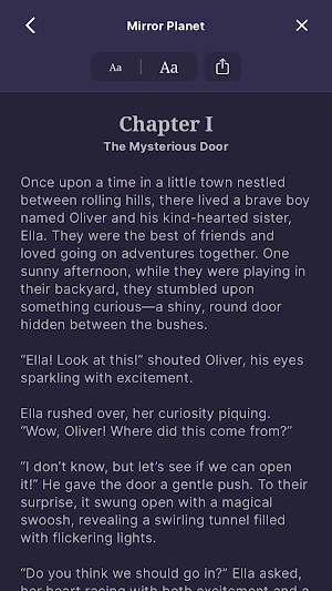 Tiny Hero: Bedtime Stories Screenshot 3