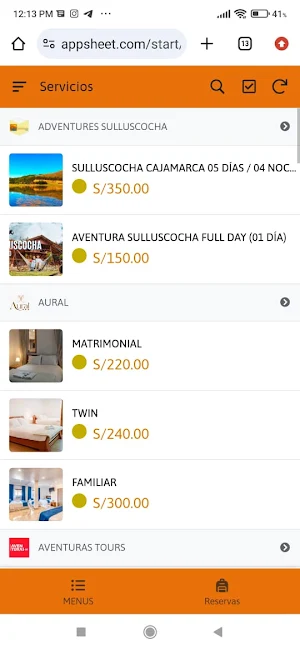 CaxasTours Screenshot 2