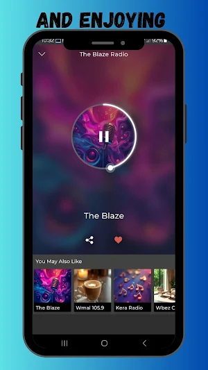 The Blaze Radio App Dallas Tx Screenshot 2