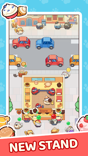 Cat Restaurant: Food Bar Story Screenshot 1