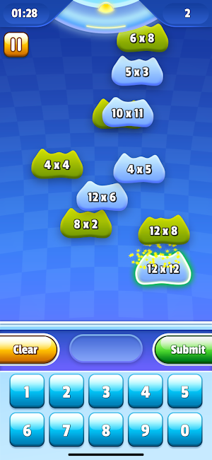 Mathletix Multiplication Screenshot 1