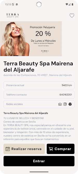 Terra Beauty Spa Screenshot 1