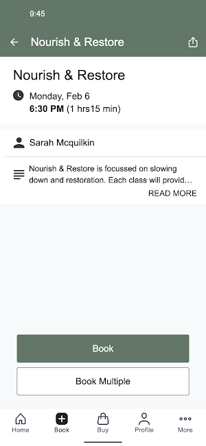 Nourish Osteo Screenshot 2