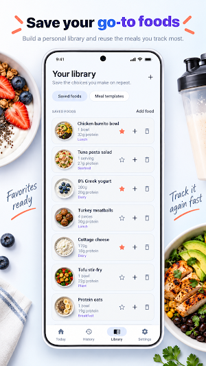 Protein Tracker: Daily Goal Screenshot 2