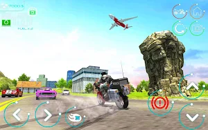 Police Motorbike Driver Screenshot 2